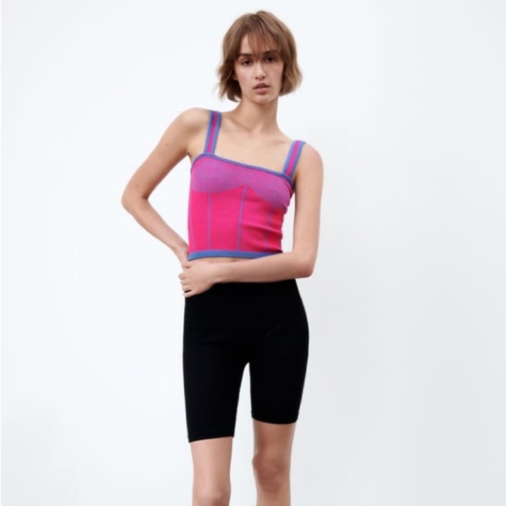 ZARA SEAMLESS TOP - Picture 2 of 3